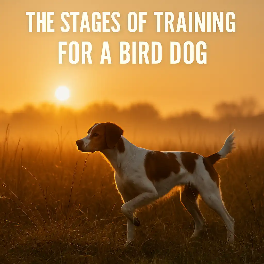Stages of Training a Bird Dog